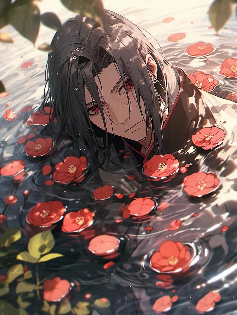 宇智波鼬唯美壁纸 鼬对弟弟的关爱真的让人感动,  喜欢鼬神的自取壁纸