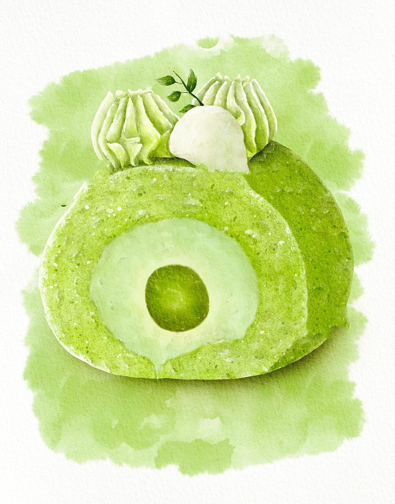 💚绿色水彩系列
