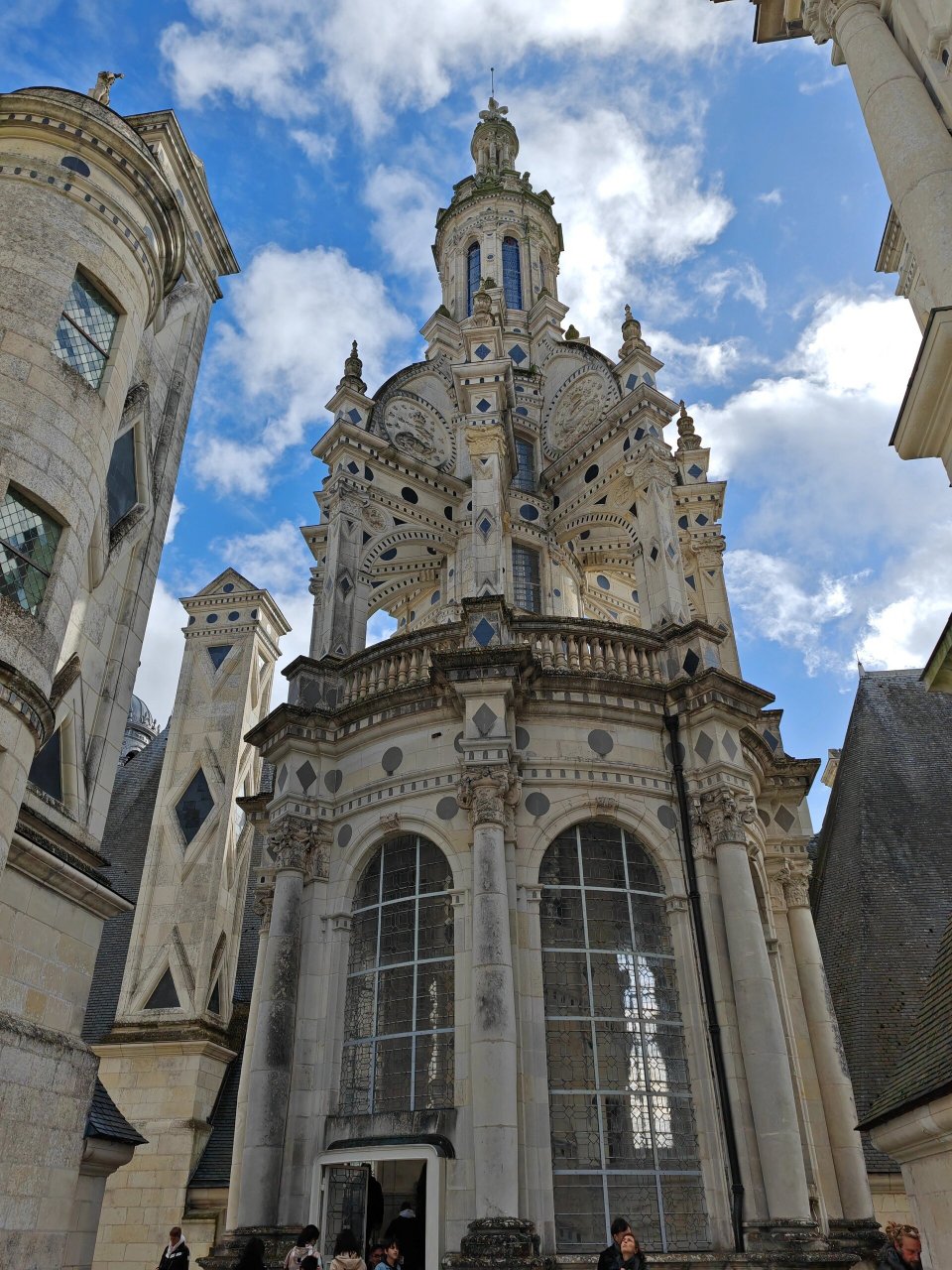 法国香波城堡,ch09teau de chambord 个人认为是卢瓦尔河城堡里最