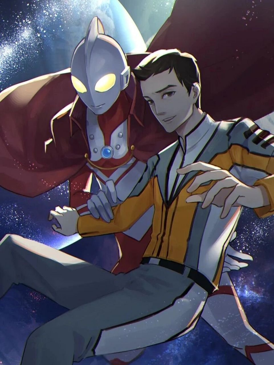 奥特曼壁纸 | 那位大人佐菲奥特曼 炎头队长来了!我是沙福林