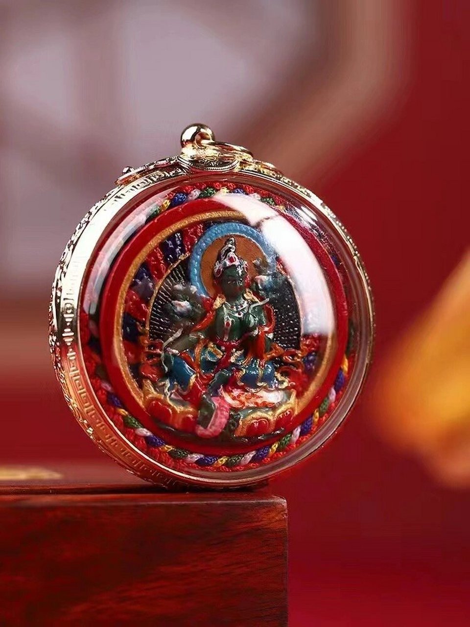 97藏传圣物 61 佛供绿度母擦擦 97藏传圣物 61 佛供绿度母擦