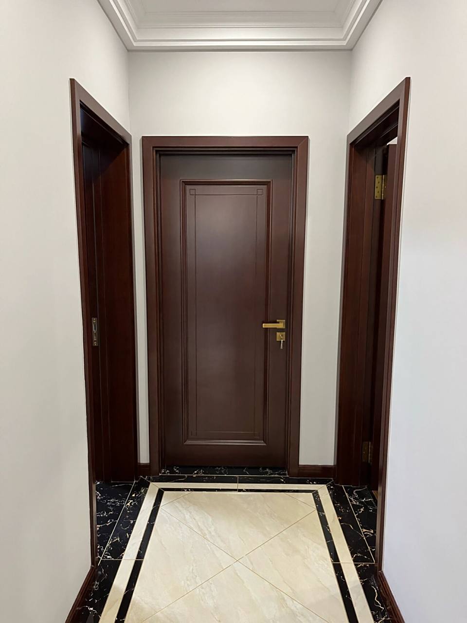 一一木门新中式木门 实木复合烤漆木门