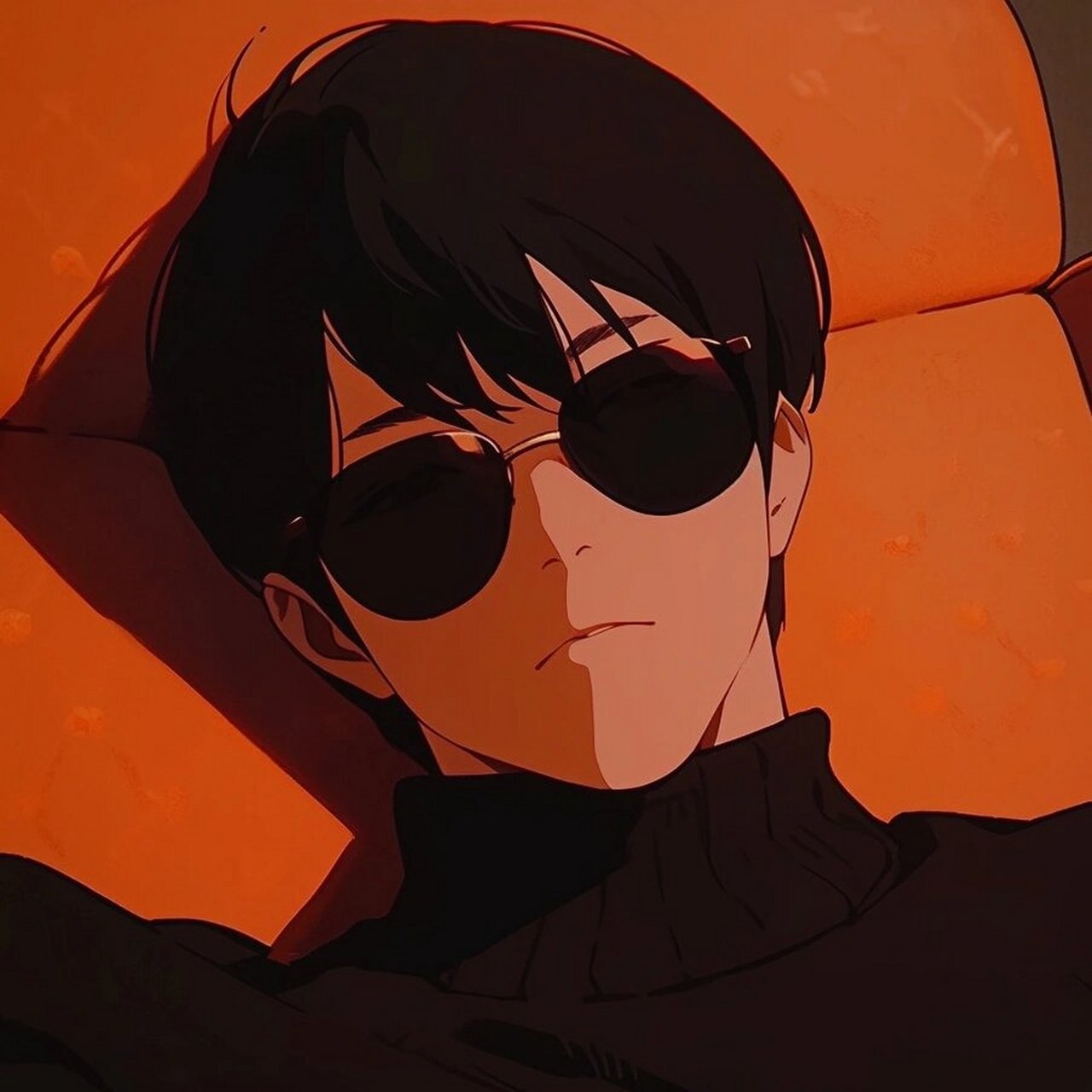 酷男生头像:墨镜一戴,谁都不爱(a版)