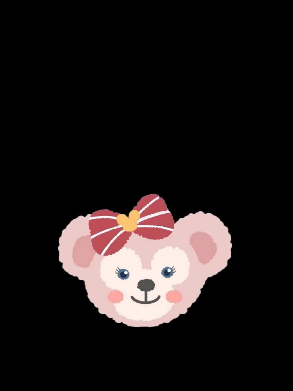 小米手环表盘壁纸 达菲雪莉玫 太可爱啦达菲玫玫