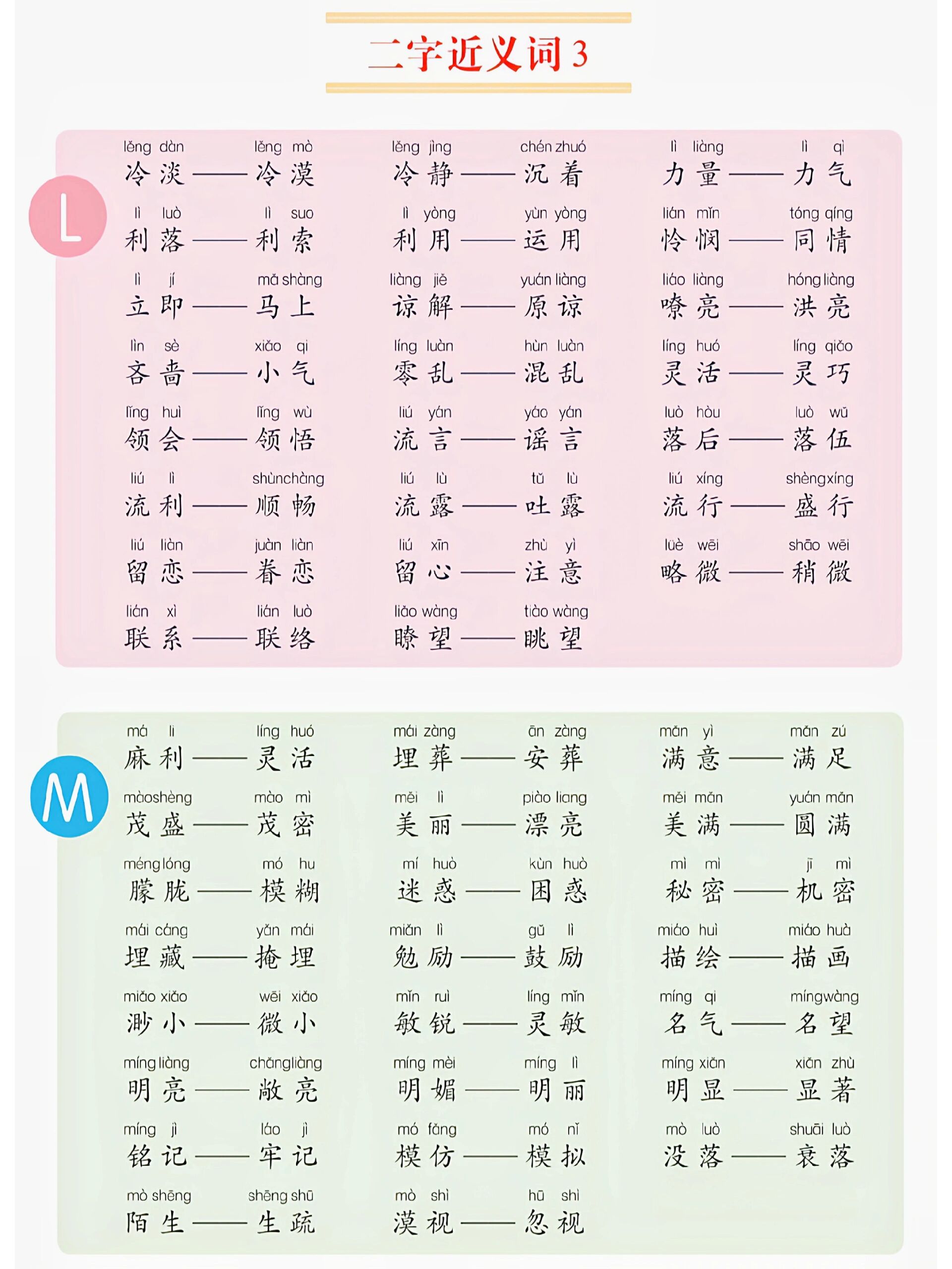 减轻的近义词语图片