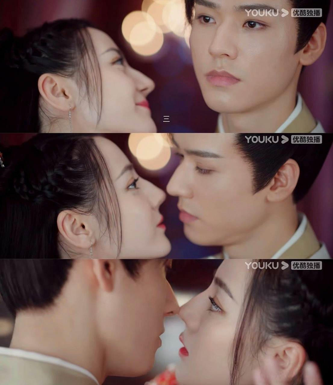 迪丽热巴龚俊吻戏鼻子真的会打架吧