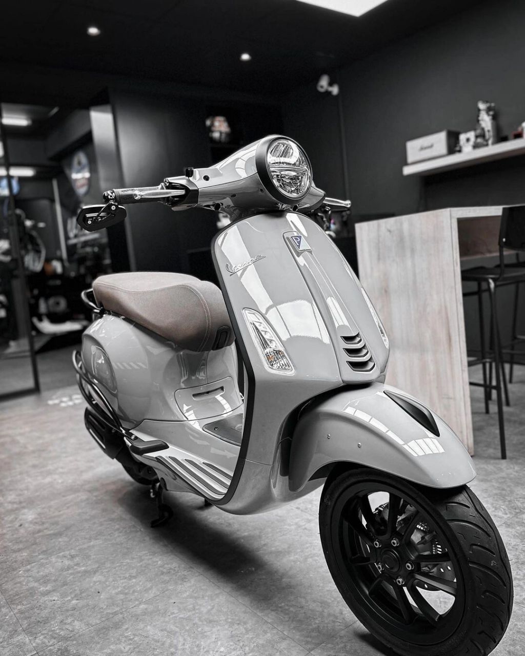 vespa 150 春天水泥灰「cutsom案例」日常分享 喜欢vespa就私信我 快