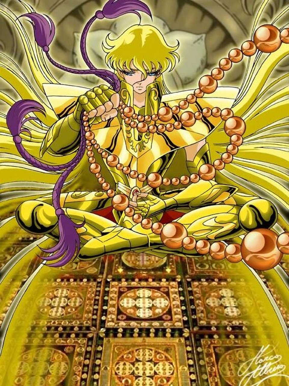 【圣斗士】沙加最美图集分享,没有之一 圣迷们,【圣斗士】沙加最美