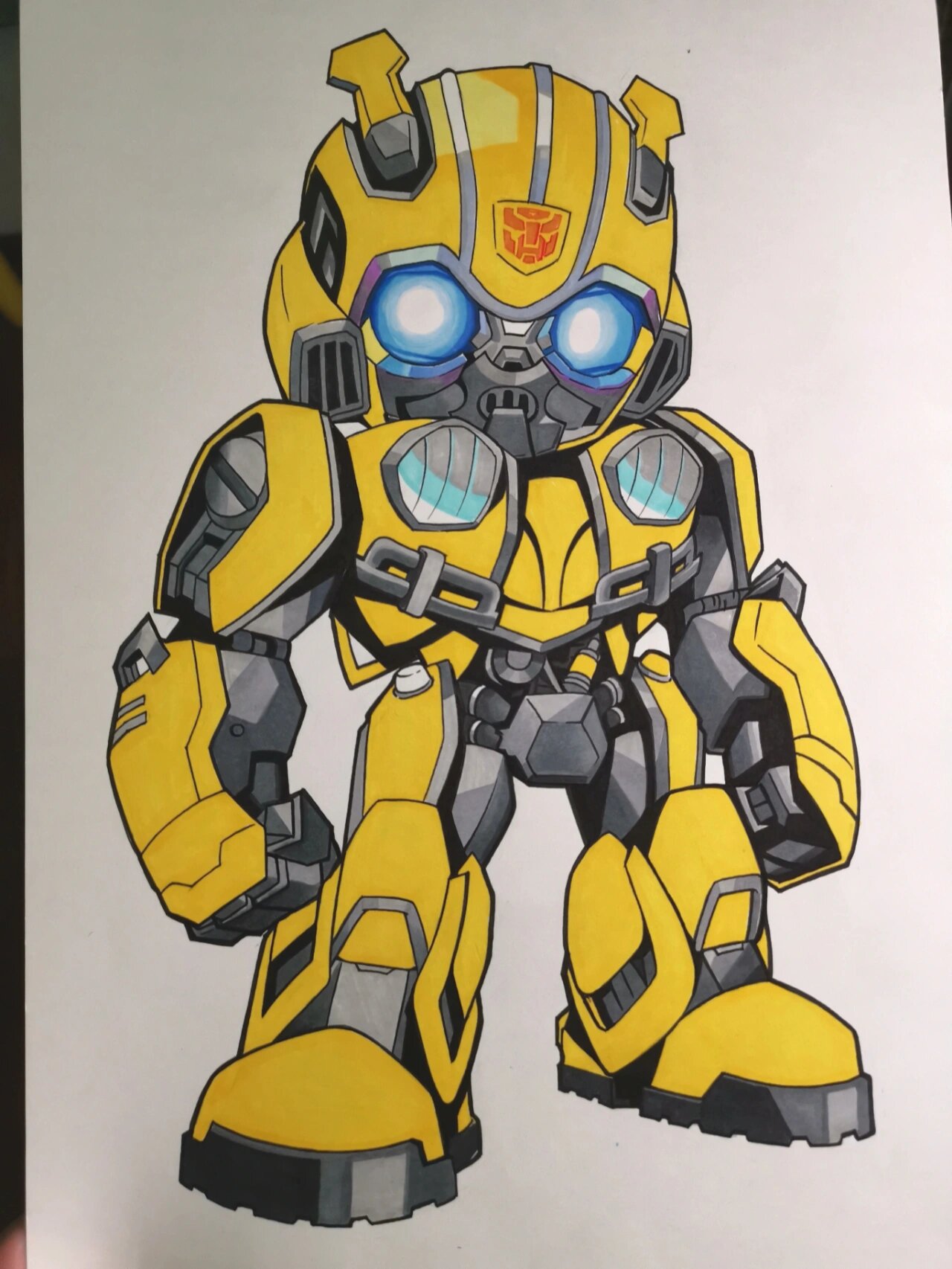 上一组大黄蜂的步骤图