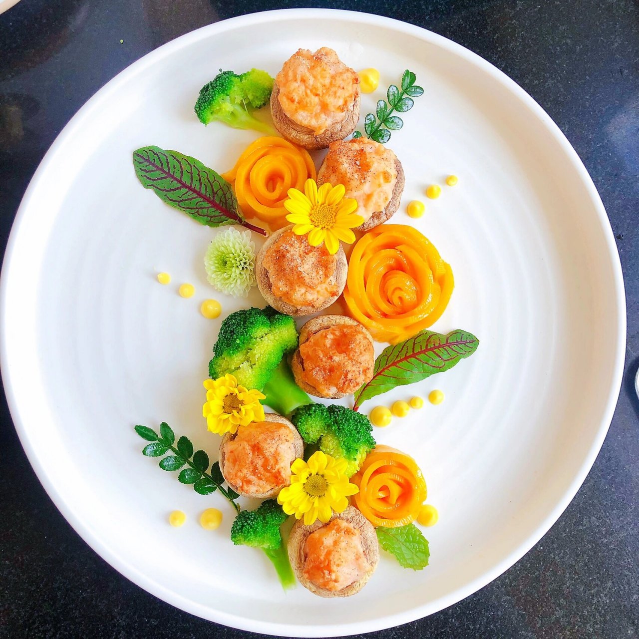 我的下午茶摆盘合集(十)把春色摆到盘里来94 96春姑娘来了97