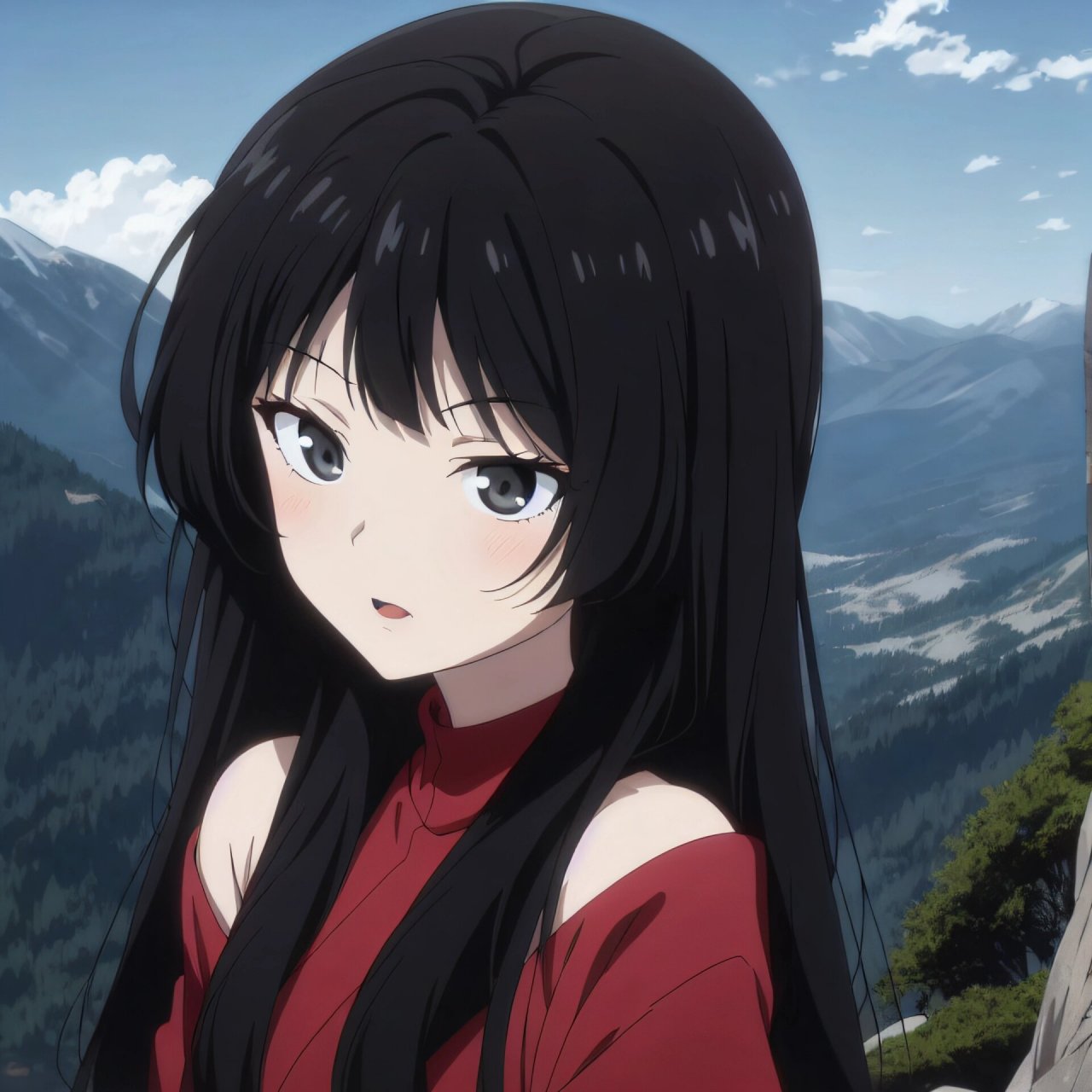 唯美意境|动漫女头(冷酷)