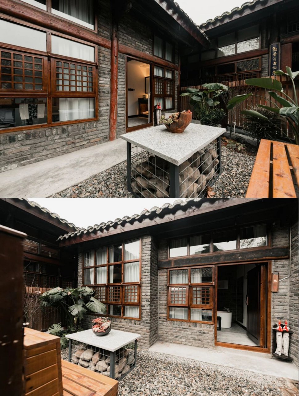 阆中古城内民宿房型推荐 78关于民宿房型78 篱笆小院大床房算是