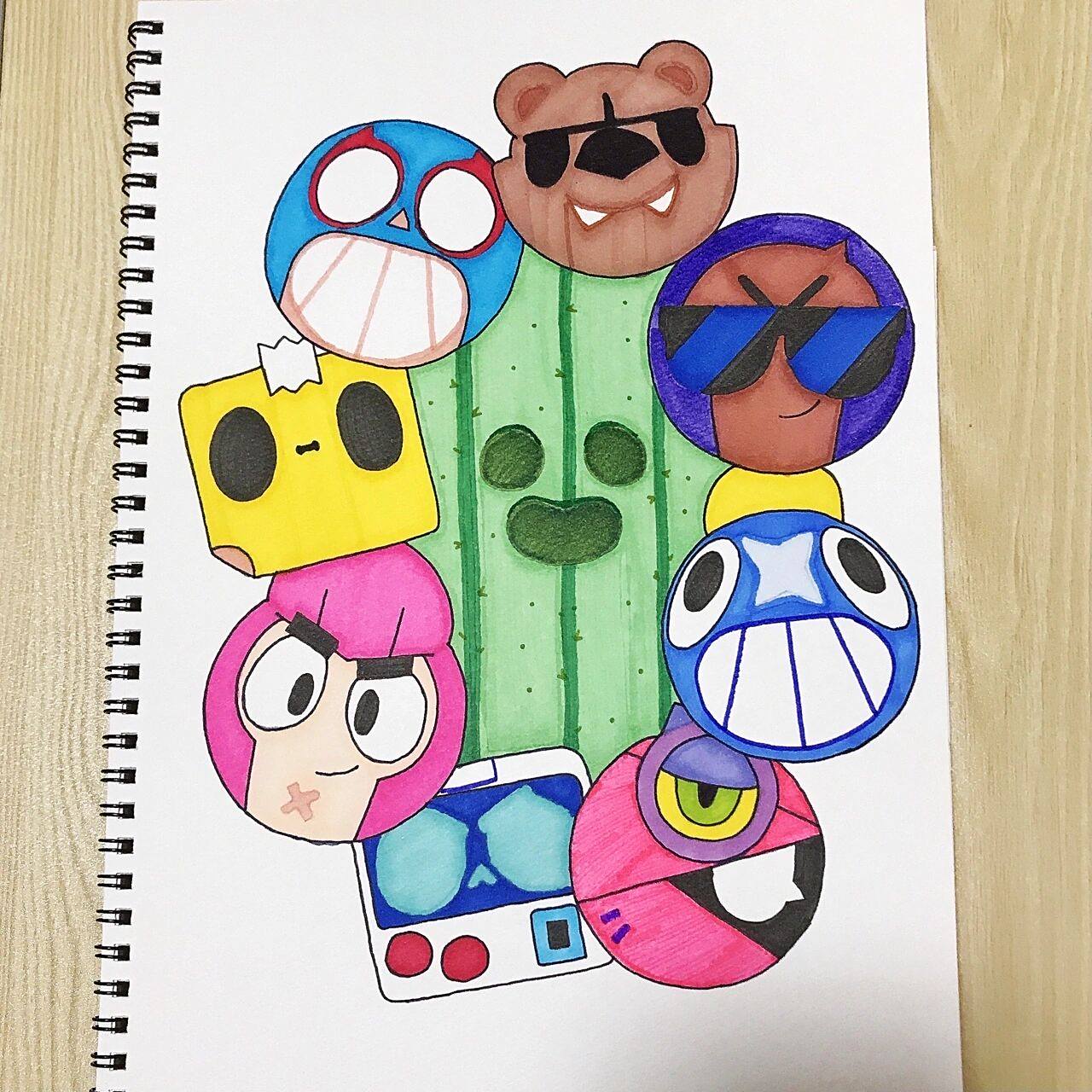 【荒野乱斗】斯派克和他的面具 中间的仙人掌91像数码宝贝的仙人掌