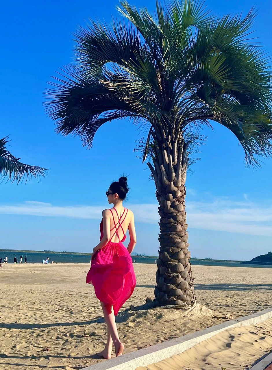 台州临海白沙湾海滩92 台州小三亚99免费开放适合大家来打卡拍照