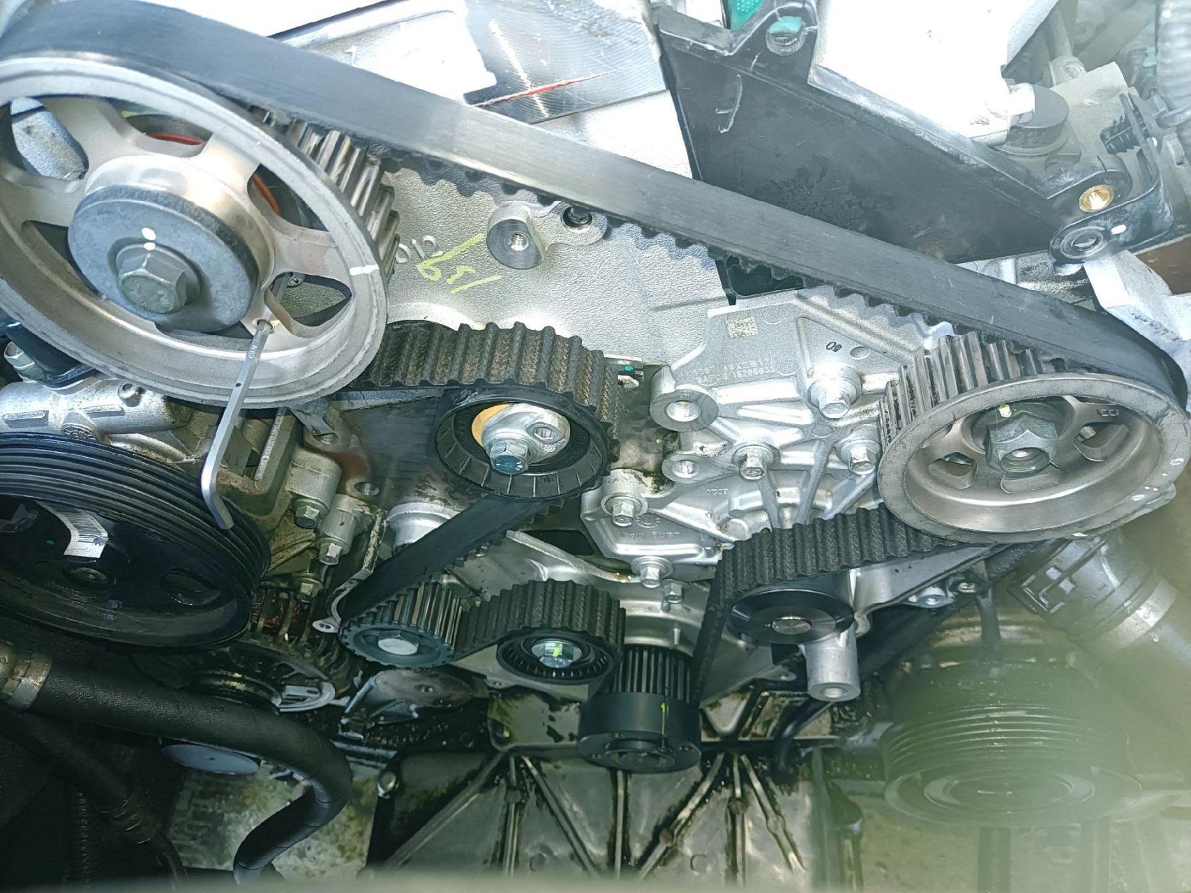 长城gw4d20e柴油发动机正时标记.