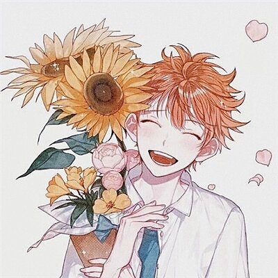 阳光眯眯眼男孩动漫头像