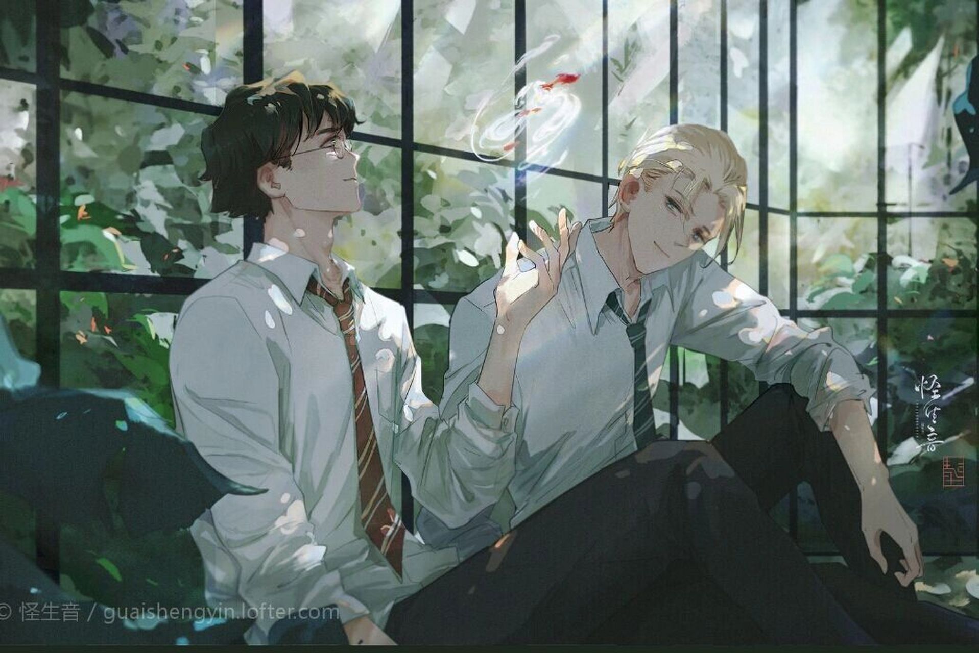 德哈文52 赫敏正在激动地诉说着乌姆里奇的野心,可是一个让人不喜的声