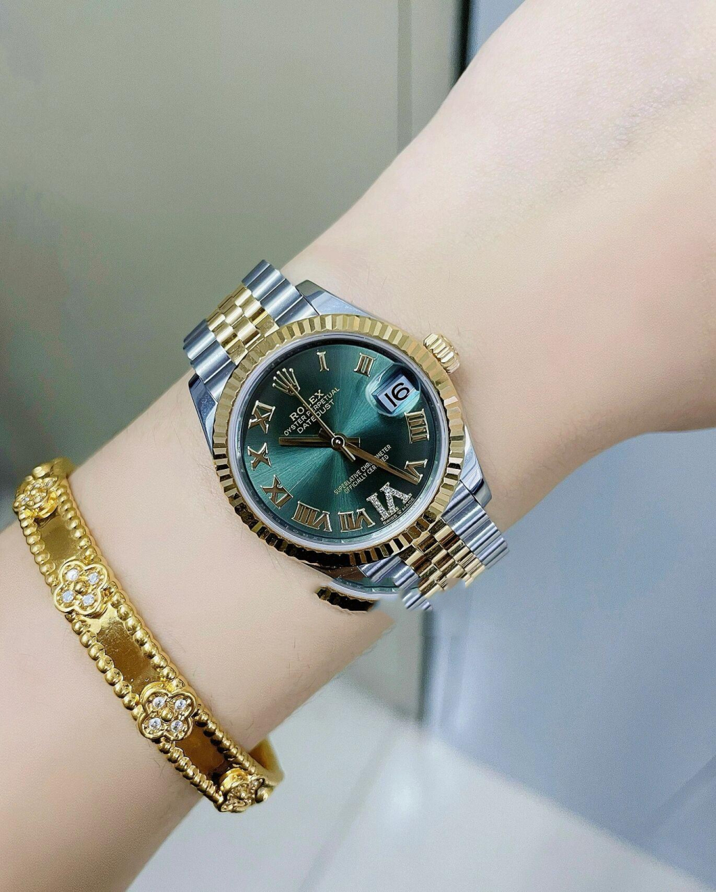 公价入手劳力士最美绿萝|逢绿必火97yyds 98绿色是劳力士里最吃香