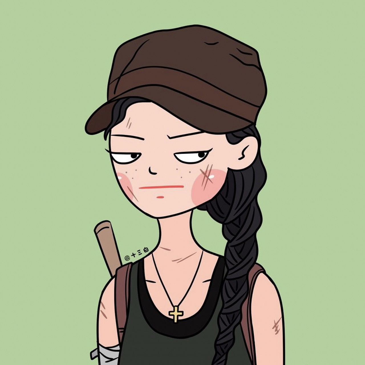 舒淇各种角色插画头像 风趣漫画十三白原创 女生头像 #我是原创插画师