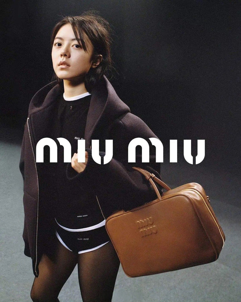 赵今麦miumiu2023秋冬广告大片,真的很难评[吃瓜]