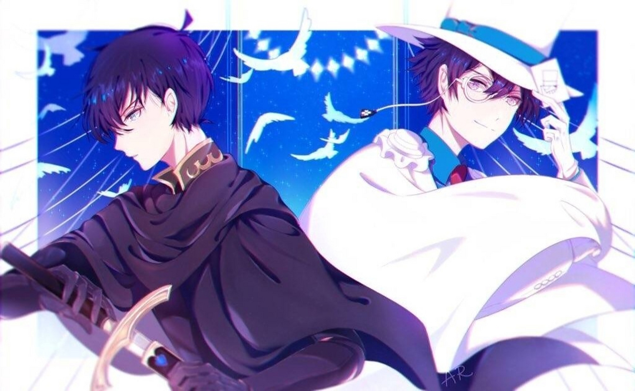 快斗和新一是小时候就认识的.(虐)