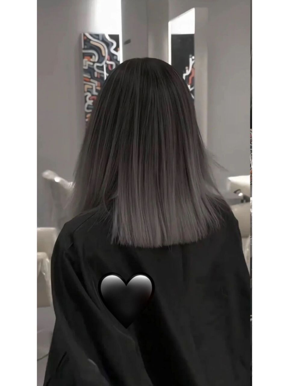 夏天越掉色越好看的米灰色巴黎画染昆明染发     7373越掉色越