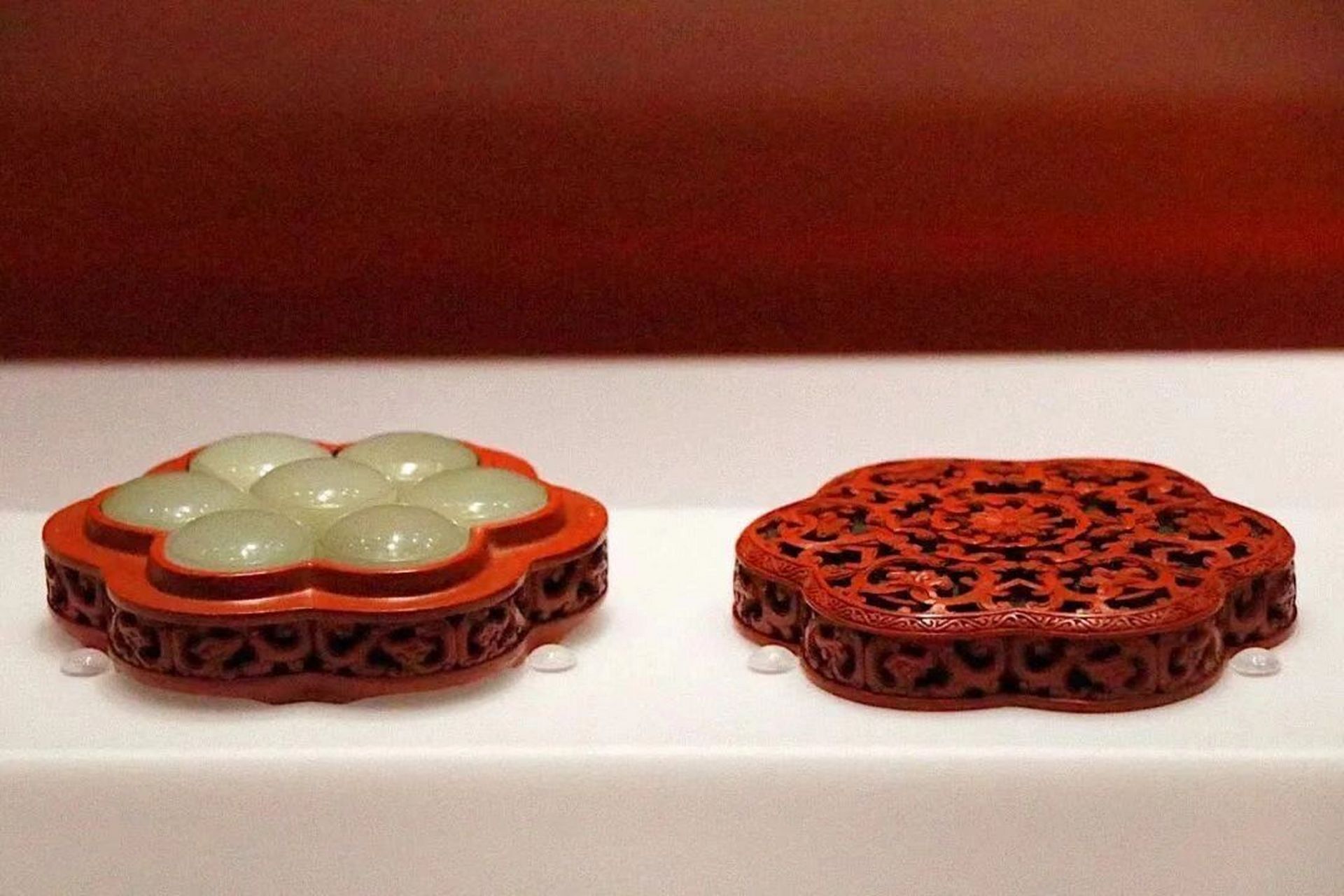 漆器欣赏|故宫博物院藏乾隆朝漆器展 漆器"迄今已有8000年的历史,是一