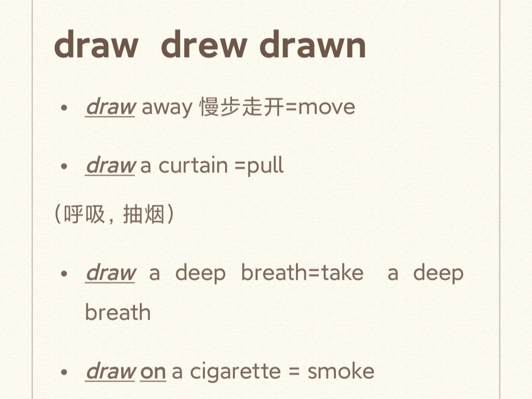 draw是什么意思图片