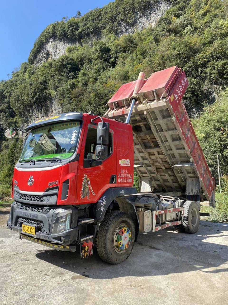 恩施精品国五乘龙m3六缸180.自卸工程车 翻斗车