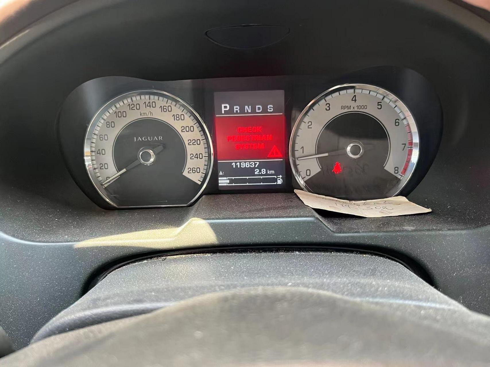 捷豹xf盲点辅助不可用更换盲点辅助模块问题成功解决汽车电子 捷豹