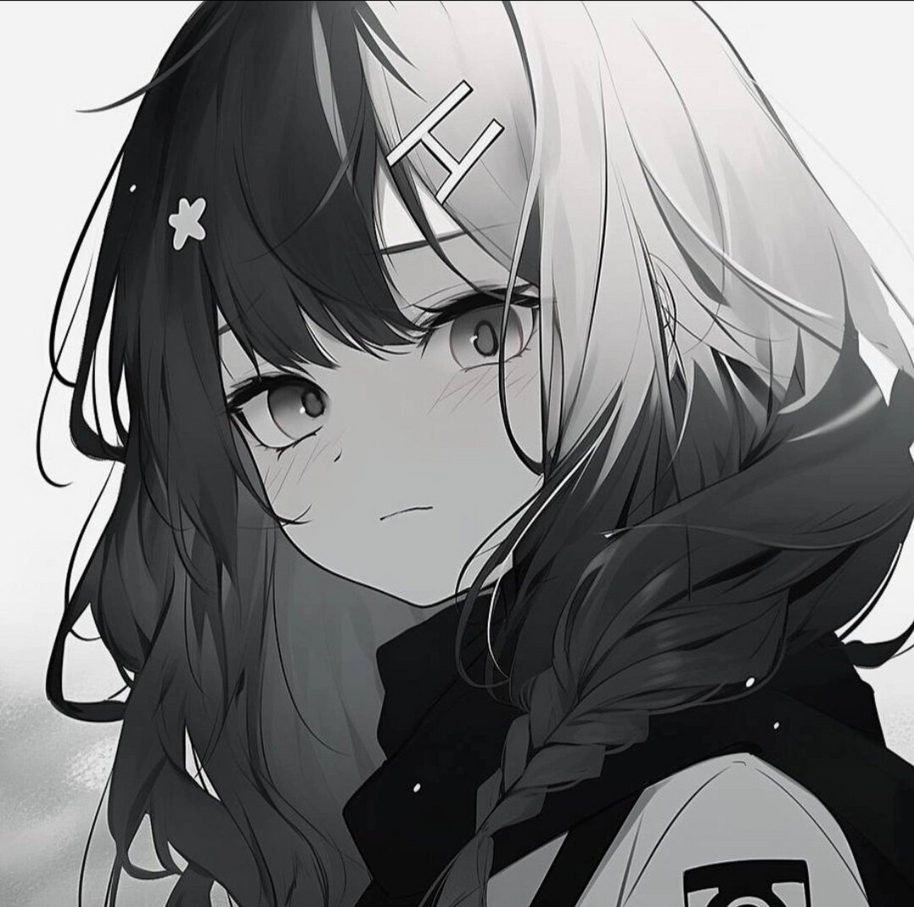 超级好看的黑白动漫女头推荐