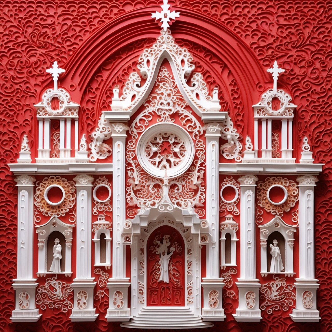 纸艺‖衍纸风城堡 认识自己的无知就是最大的智慧.