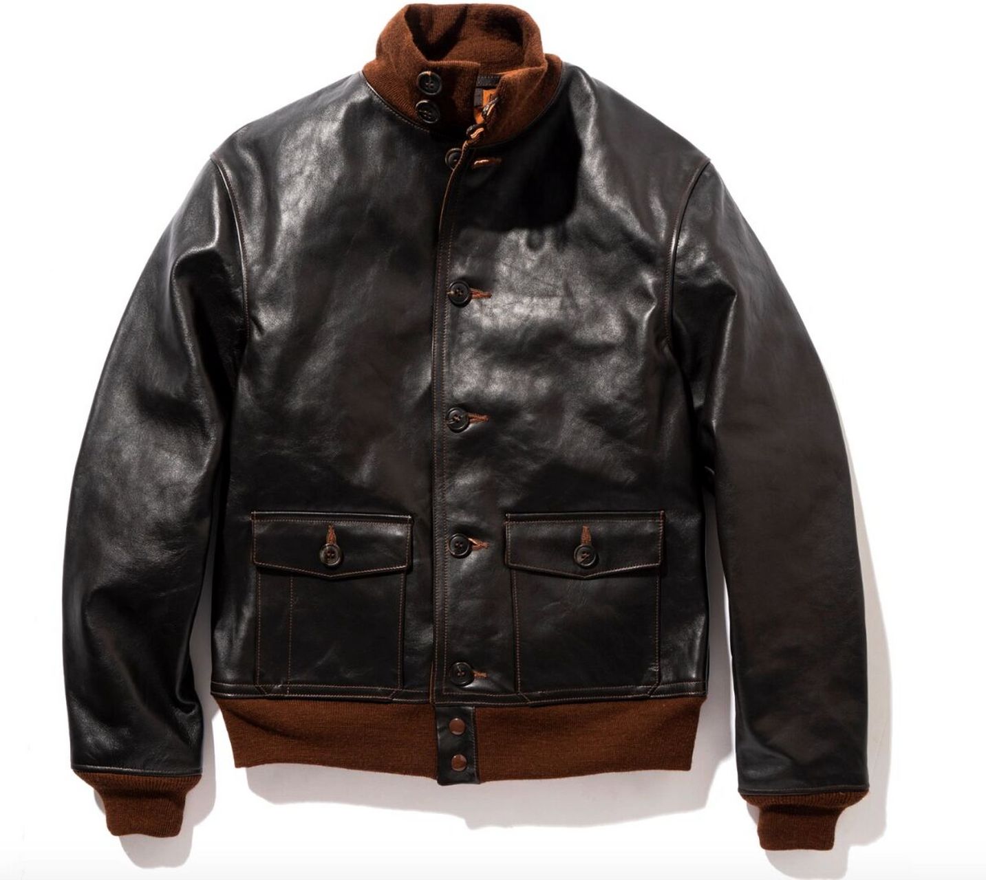 博主私物 | the real mccoys a1飞行皮夹克 the real moccys是一个