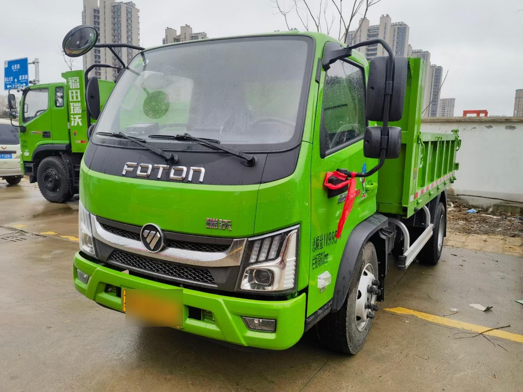 最新款福田金刚s1总质量:11.