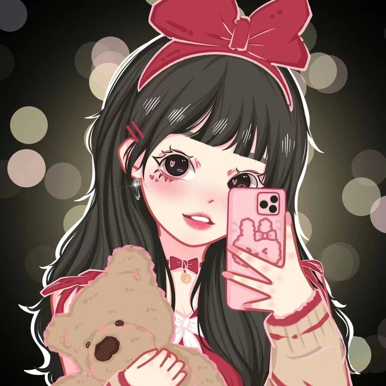 q版手绘头像设计卡通人物照片转漫画人像动漫 q版手绘头像设计卡通