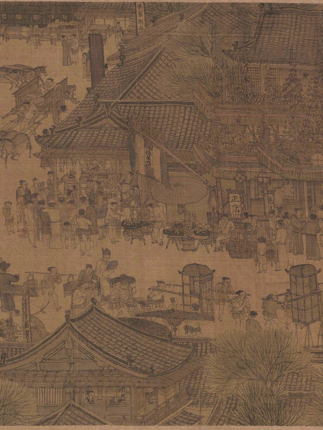 中国十大传世名画之《清明上河图