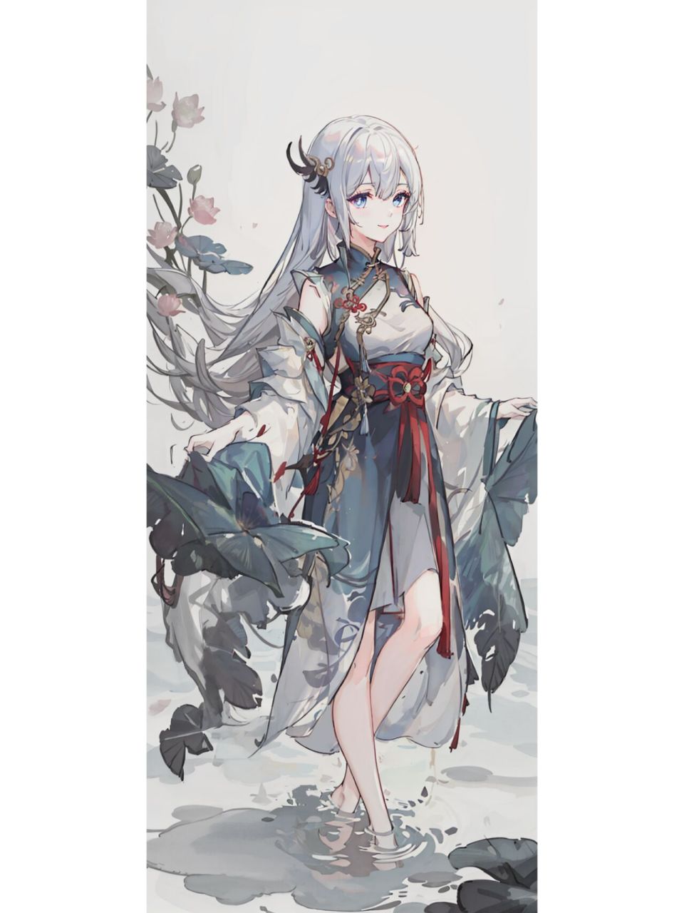 孤辰茕怀申鹤-水墨风壁纸 小姨子沉了!歪了莫娜q-q.