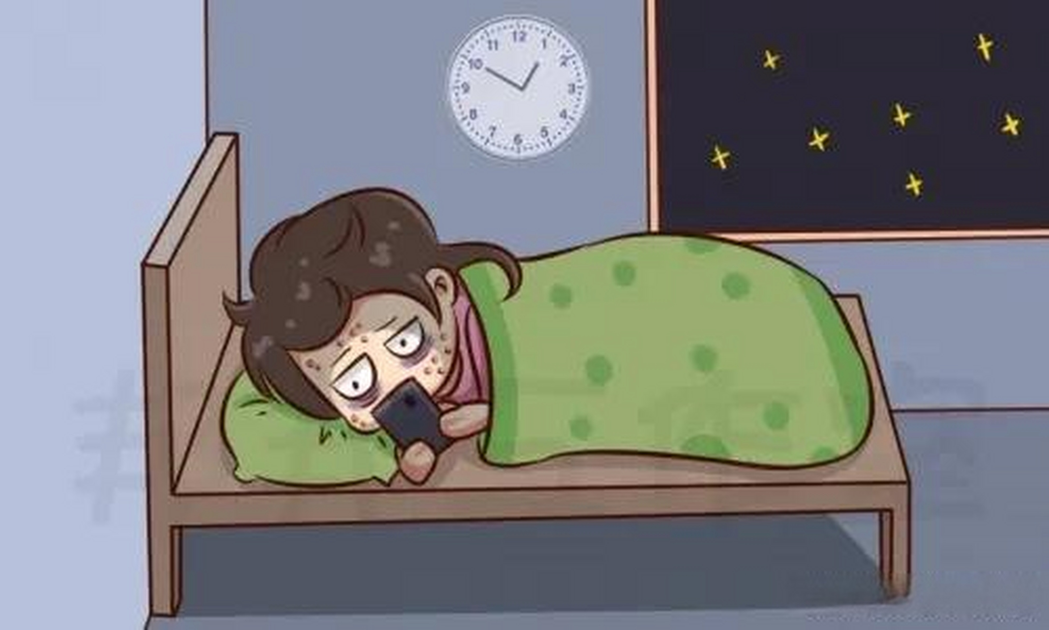 熬夜六宗罪—-4熬夜的人更易患癌症 医学研究表明,熬夜的人比睡眠正常