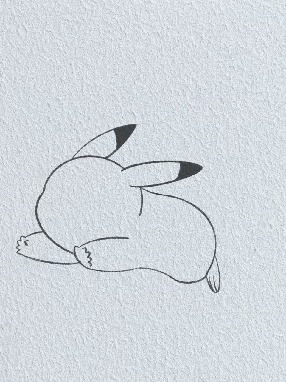 手绘一只小可爱/皮卡丘pikachu 十万伏特,就决定是你啦