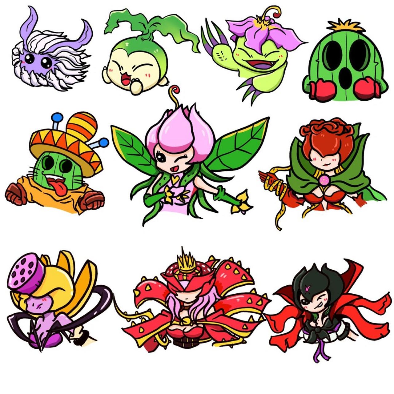 来一组巴鲁兽一家 巴鲁兽一家～#巴鲁兽# #数码宝贝# #花仙兽# #动漫