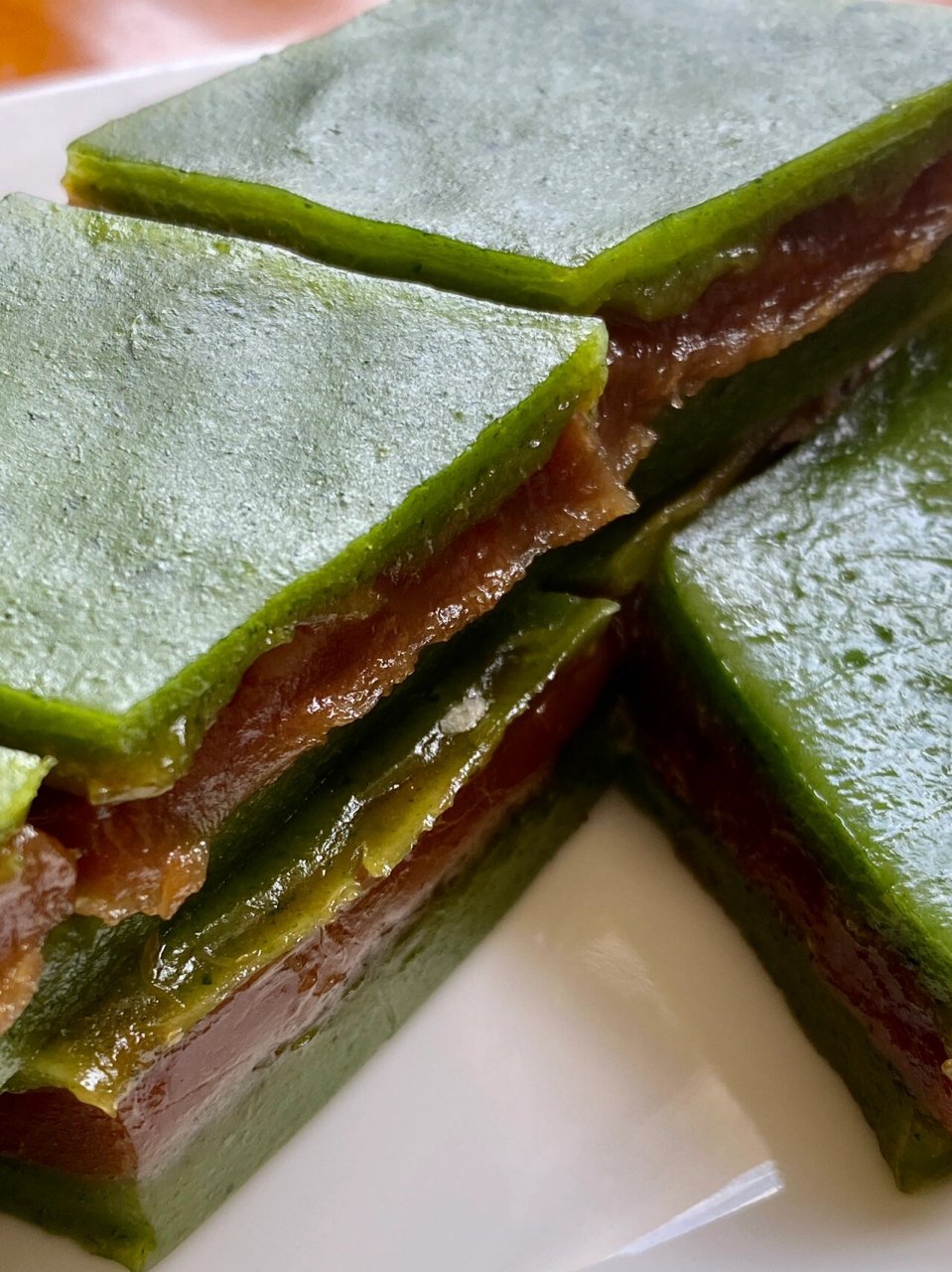 千层糕=大米 丝瓜叶 稻草灰 红糖 遂昌千层糕,大米,丝瓜叶,稻草灰