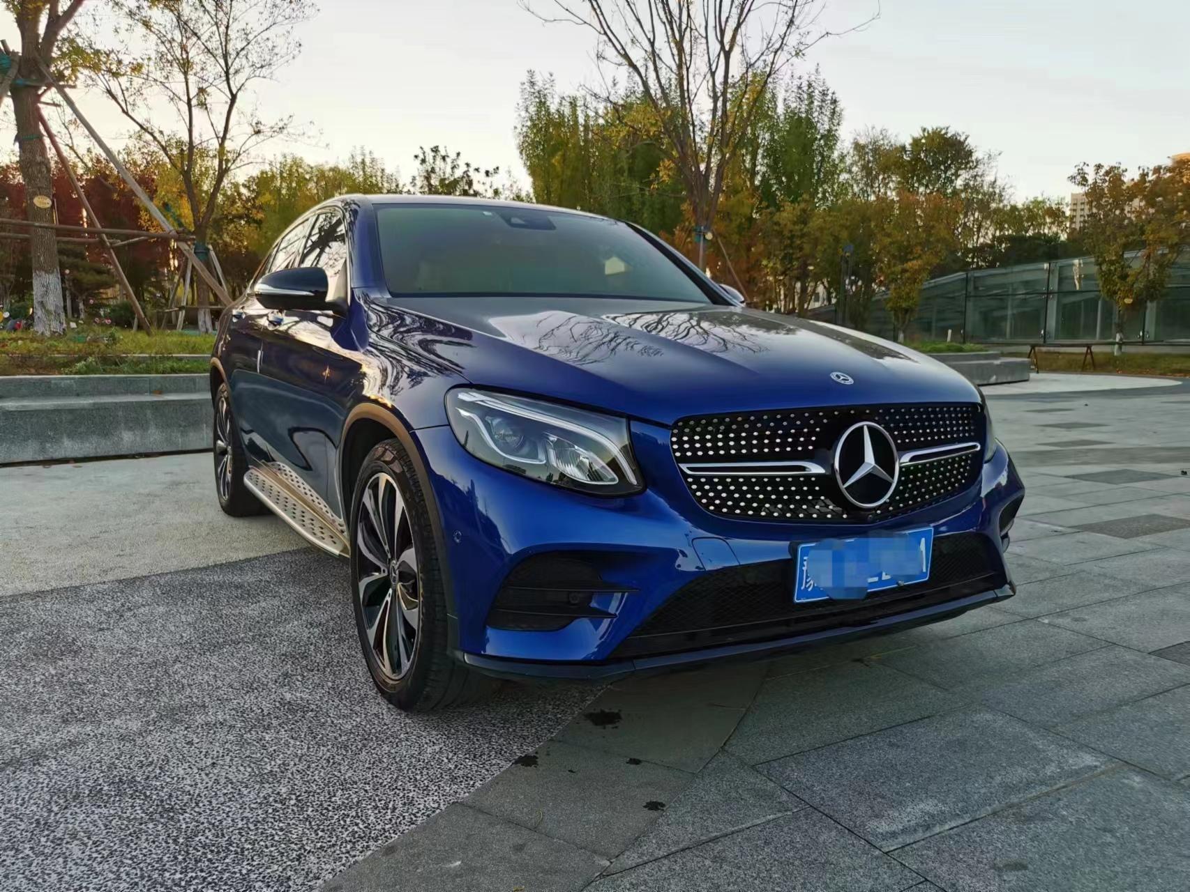 2018年进口奔驰glc2604matic轿跑suv,指导价:49.