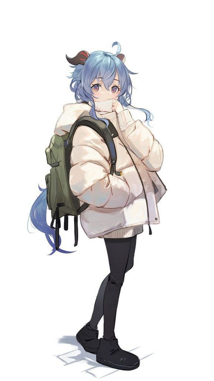 冬装王小美  twi:lumo_1121_ #原神##原神甘雨##分享图片