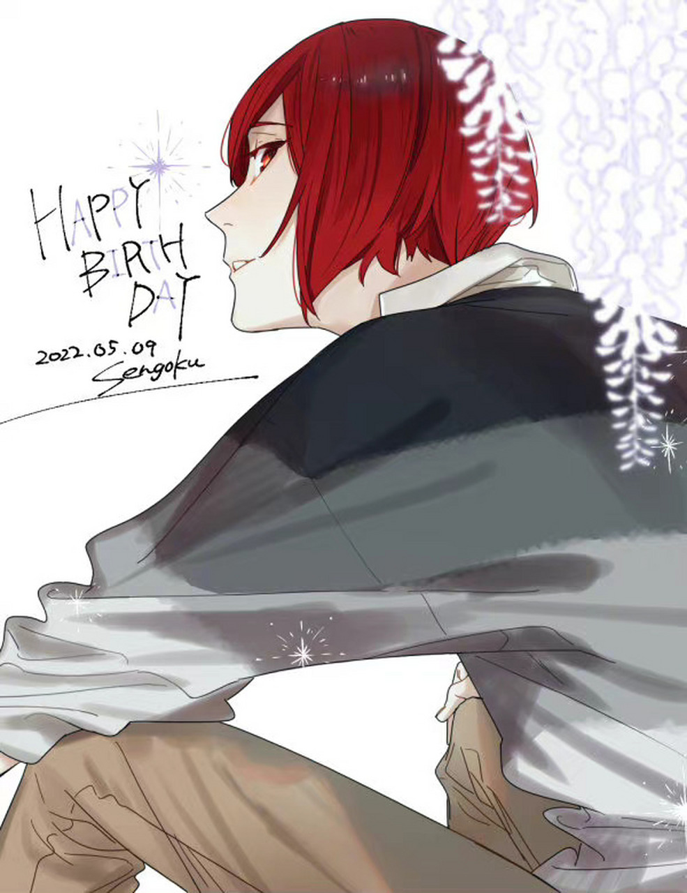 堀与宫村# 萩原ダイスケ 仙石翔 5/9 生日贺图