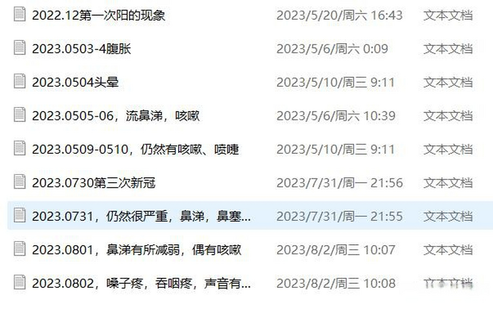 本人第三次新冠病程 前两次新冠 第一次,2022年12月 第二次,2023年5