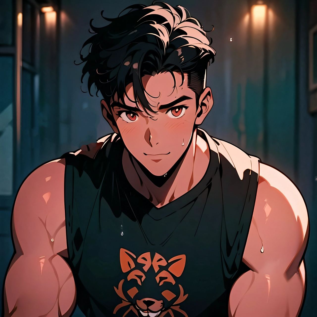 旧漫男生头像|强悍的肌肉与精神 9499肌肉男孩返场