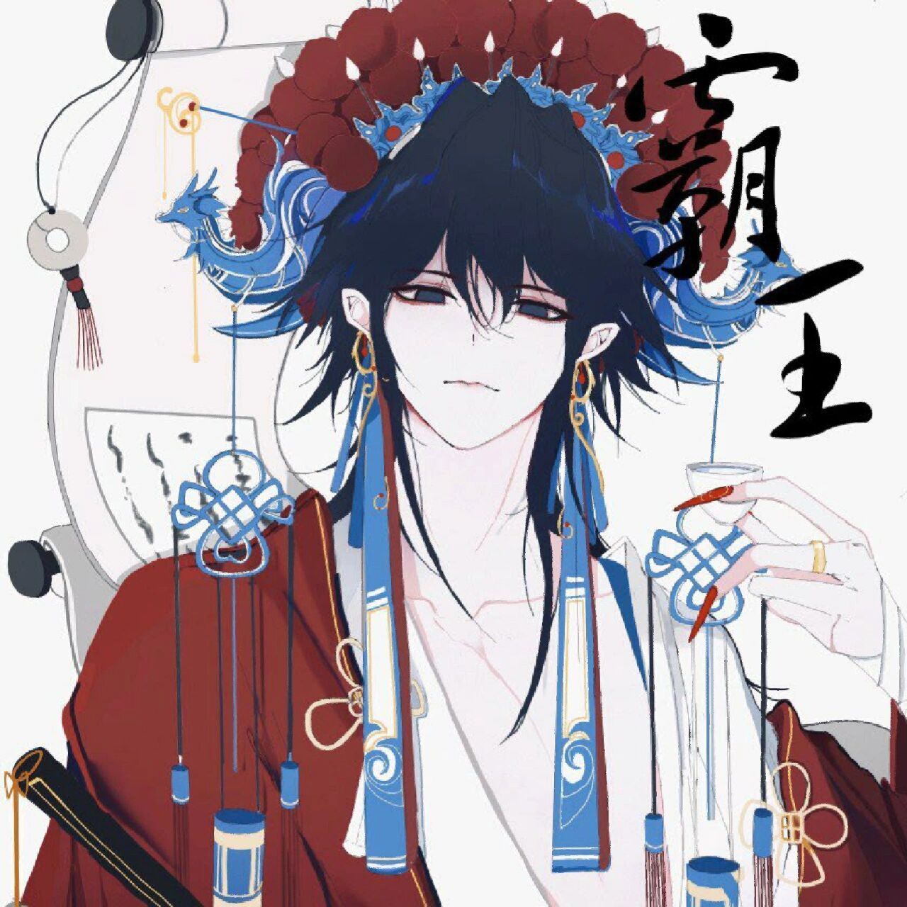 古风帅气男生头像