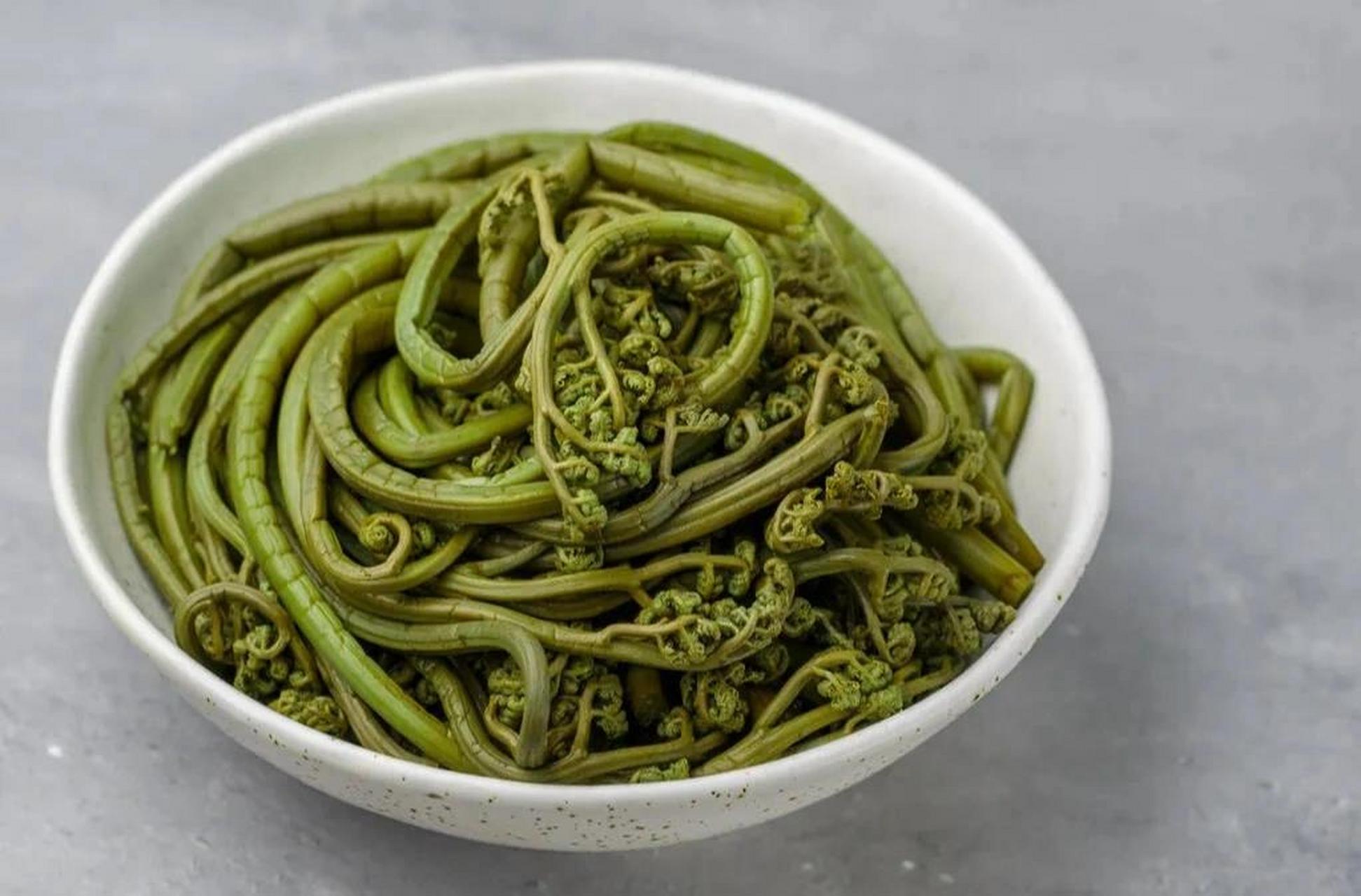 有关专家表示,蕨菜致癌的罪魁祸首,是一种被称作"原蕨苷"的物质.