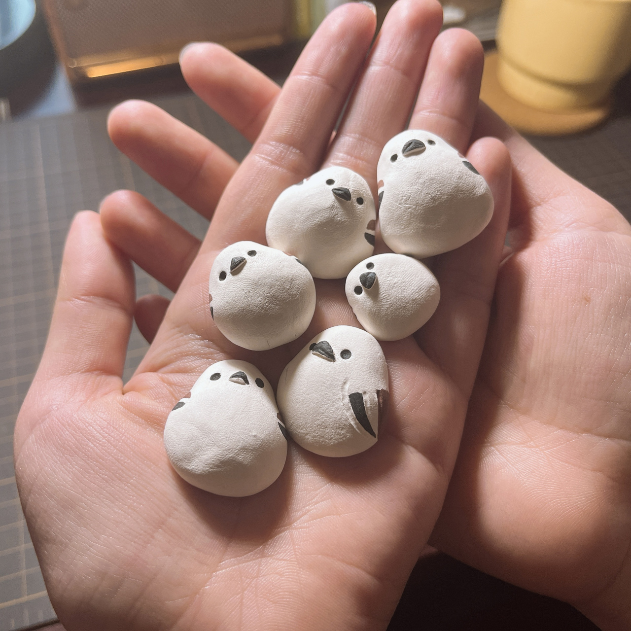 石塑粘土|捏点小鸟