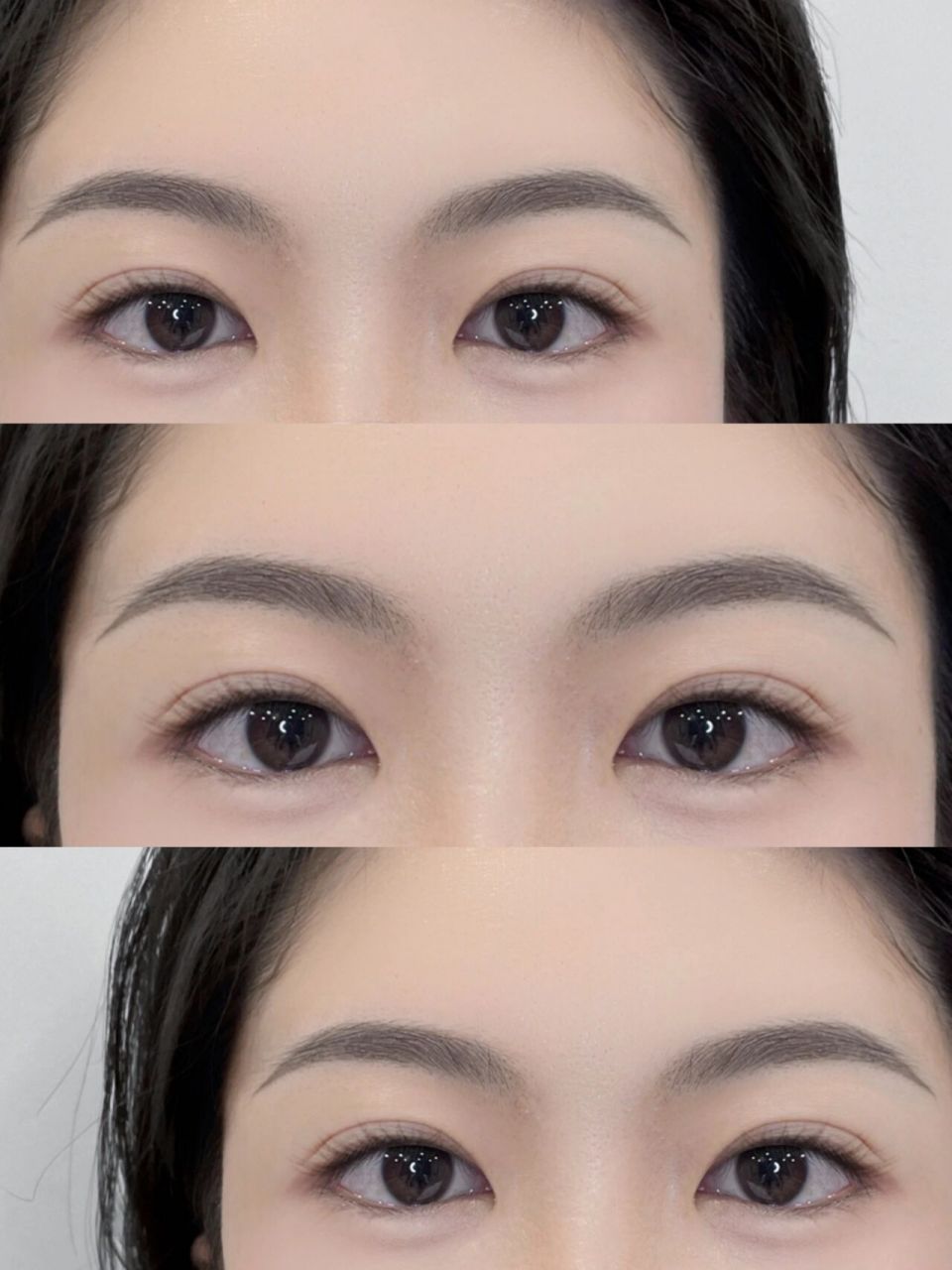 之前的眉毛一直偏少女感,这次跟我沟通想换个眉形改改风格 一起商量